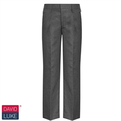 David Luke Boys Grey Junior School Trouser