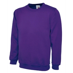 Plain Purple PE Sweatshirt