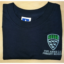 Five Ashes Primary PE T-Shirt with Logo