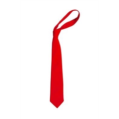 Plain Red Junior 45" Length Tie