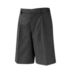 David Luke Grey Bermuda Length School Shorts