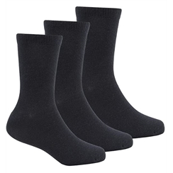 Black 3-Pack Short Socks