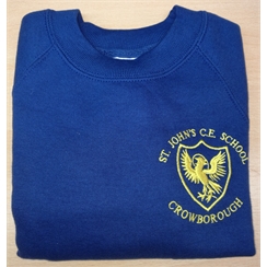 St Johns Crew Neck Sweatshirt with Logo
