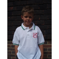 Rotherfield Green Tipped PE Polo with Logo 