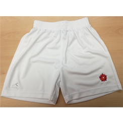 Sackville White PE Shorts with Logo