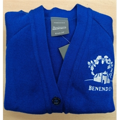 Benenden Cardigan with New Logo