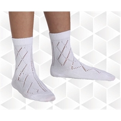 White 2-Pack Pelerine Ankle Socks