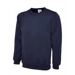 Navy Round Neck Sweatshirt