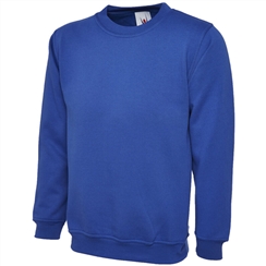 Royal Blue Crew Neck Sweatshirt