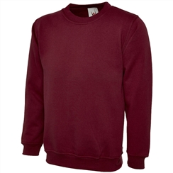 Maroon Crew Neck Sweatshirt