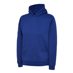 Royal Blue Hooded Sweatshirt