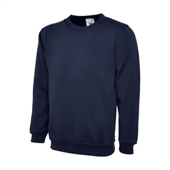 Navy Crew Neck Sweatshirt