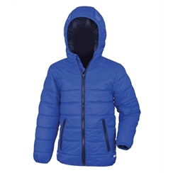 Royal Blue Result Core Kids Padded Jacket