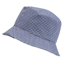 Gingham Sun Hats